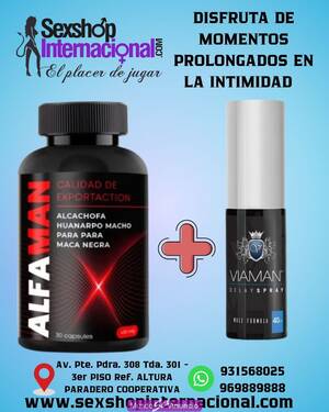 ALFAMAN ORIGINAL + VIAMAN SPRAY RETARDANTE