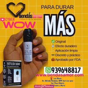Stud 100 Original - Retardante Masculino previene eyaculaci