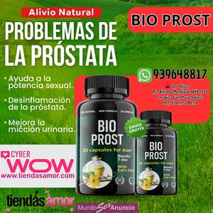 BIO PROST DESINFLAMA LA PROSTATA + POTENCIA