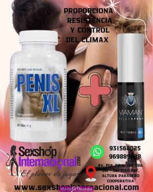 PENIS XL + VIAMAN SPRAY RETARDANTE