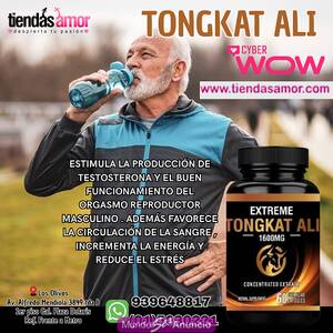 SUPLEMENTO TONGKAT ALI EXTREME POTENCIADOR SEXUAL VIRIL