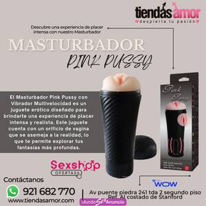 Pink Pussy lavelocidad múltiple de este masturbador