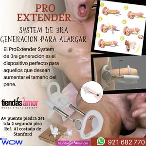 ProExtender proporciona una tracción sin dolor en el pene