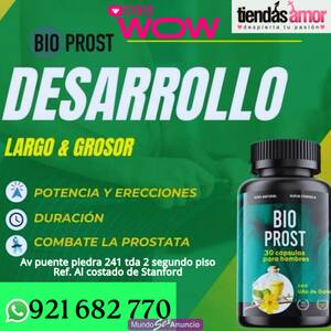 SUPLEMENTO BIO PROST SEXSHOP