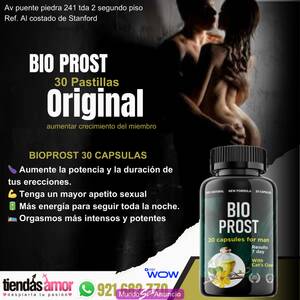 BioProst contiene solo ingredientes naturales