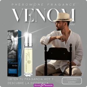 VENOM FEROMONAS PARA ATRAER A LA MUJER DESEADA